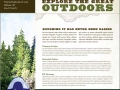Premier Outdoors Email Blast Newsletter